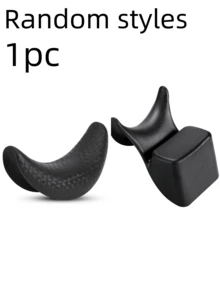 Neck Pillow For Hair Washing Station, Head Support Pillow, Wash Basin Tool, Suitable For Salon And Home Use. Non-Slip Silicone Wash Basin Neck Pad, Hair Washing Tool, Suitable For Salon And Spa Center. - Black - View 7