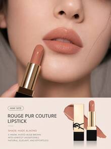 YSL Saint Laurent Square Tube Lipstick NM Nude Muse 1.3g Sample Size Moisturizing Lipstick Suitable For Daily Commute Wear - NM Nude Muse - View 2