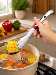 2/1pc Spherical Spoon, Stainless Steel Perforated Spoon, Small Caviar Spoon, Molecular Gastronomy Set (Suitable For Containers), Molecular Gastronomy Bar Egg Spoon Kitchen Utensil - View 9