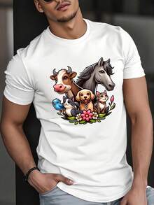 Camisetas de hombre - Blanco - Ver 6