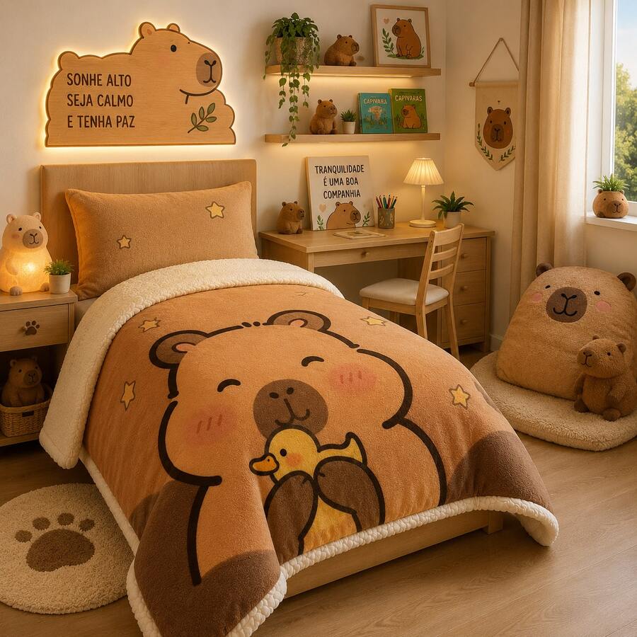 Comforters - Capybara Cappuccino - View 1