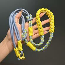 Tali Selempang Lebar Anyaman Tangan Warna-Blok Premium yang Dapat Dilepas, Tali Selempang Anti-Pencurian Tahan Lama untuk Tas, Kotak Kamera, Kotak Ponsel, Tali Pengaman Anti-Hilang untuk Aktivitas Luar Ruangan - MultiWarna - View 7