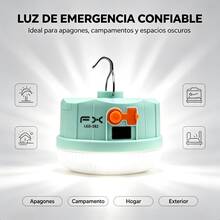 No Quedes Sin Luz Apagon Emergencia LED-382 Lampara Recargable Portatil USB Carga Pantalla LED Indica Bateria Gancho Metal Colgar Facil Camping Noche Exterior Patio Jardin Tienda Iluminacion Potente Brillante Interior Hogar Casa Oficina Ahorra Energia Sin Cables Facil Usar Duradero Larga Vida Util Envio Gratis - Tipo de Enchufe A USA (110-127V) - Ver 3