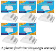 JUE FISH Esponja Mágica Borradora,Esponja de Melamina,Esponja de Limpieza Nano,Eliminador de Manchas,Limpiador de Zapatos Blancos,Estropajo de Cocina,Limpiador de Vidrio de Baño,Esponja de Limpieza Multiusos,Herramienta de Limpieza del Hogar,Herramientas de Limpieza de Múltiples Materiales,Zapatos/Cocina/Baño/Coche - Esponja de limpieza - Ver 13