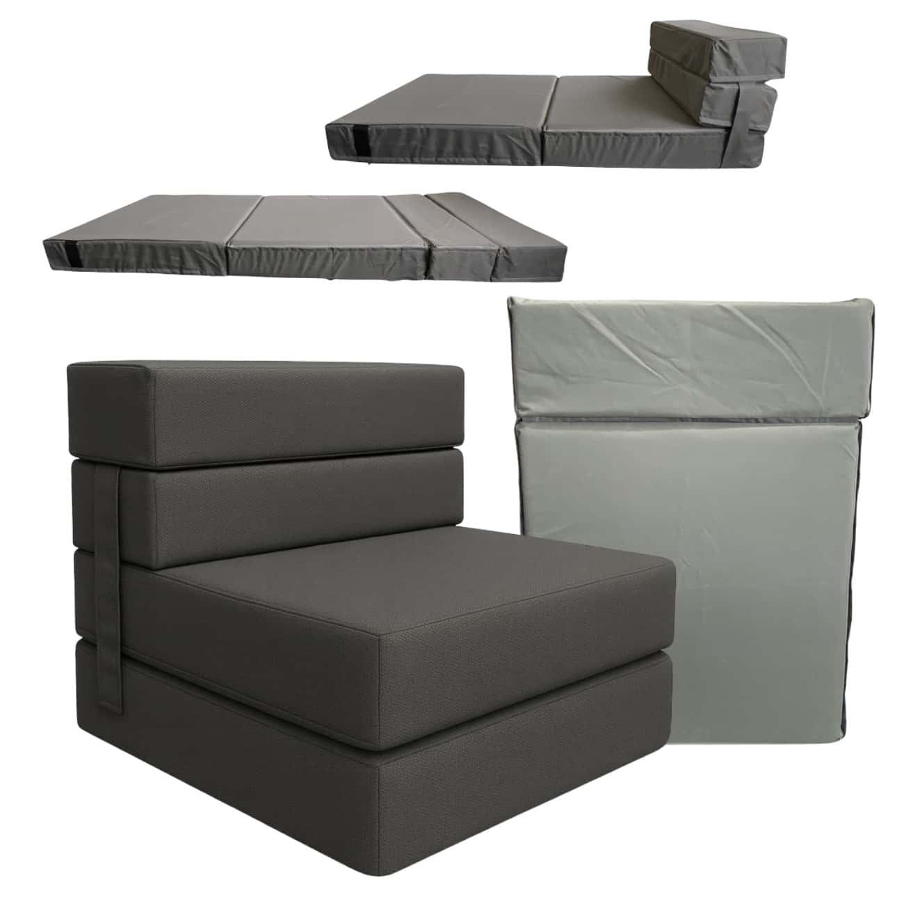 Futons - Grigio - Visualizzare 1