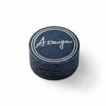 Blue 8-Layer Natural Pigskin Billiard Cue Tip - Navy Blue - View 9