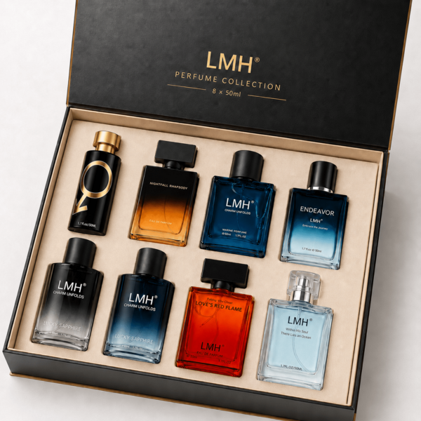 LMH Mystery Single Fragrance, 1pc Random Men's Perfume, 50ml Eau De Parfum Spray, One Bottle Sent Randomly, Long-Lasting Masculine Fresh Woody Amber Ocean Scent For Daily Wear, Office, Dating, Travel, Party & Birthday Gift For Him