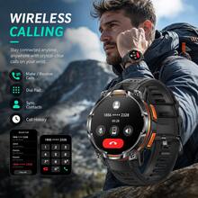 SENBONO Men's Heavy Duty GPS Smartwatch For Outdoor Sports, IPX8 Waterproof, Multi-Sport Modes, All-Day Health & Sleep Monitor, 1200mAh Battery, Flashlight, GPT, AI Watch Face, Message Notifications, Weather Sync - View 2