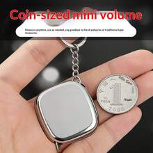 1pc/2pcs/3pcs Mini Tape Measure 200cm/78.74in Small Tape Measure Keychain Mini Tape Measure Laser Engraved Ruler Gift Ruler Waist Tape Outdoor Home Gift Giving Gift For Friends - Keychain Tape Measure - View 2