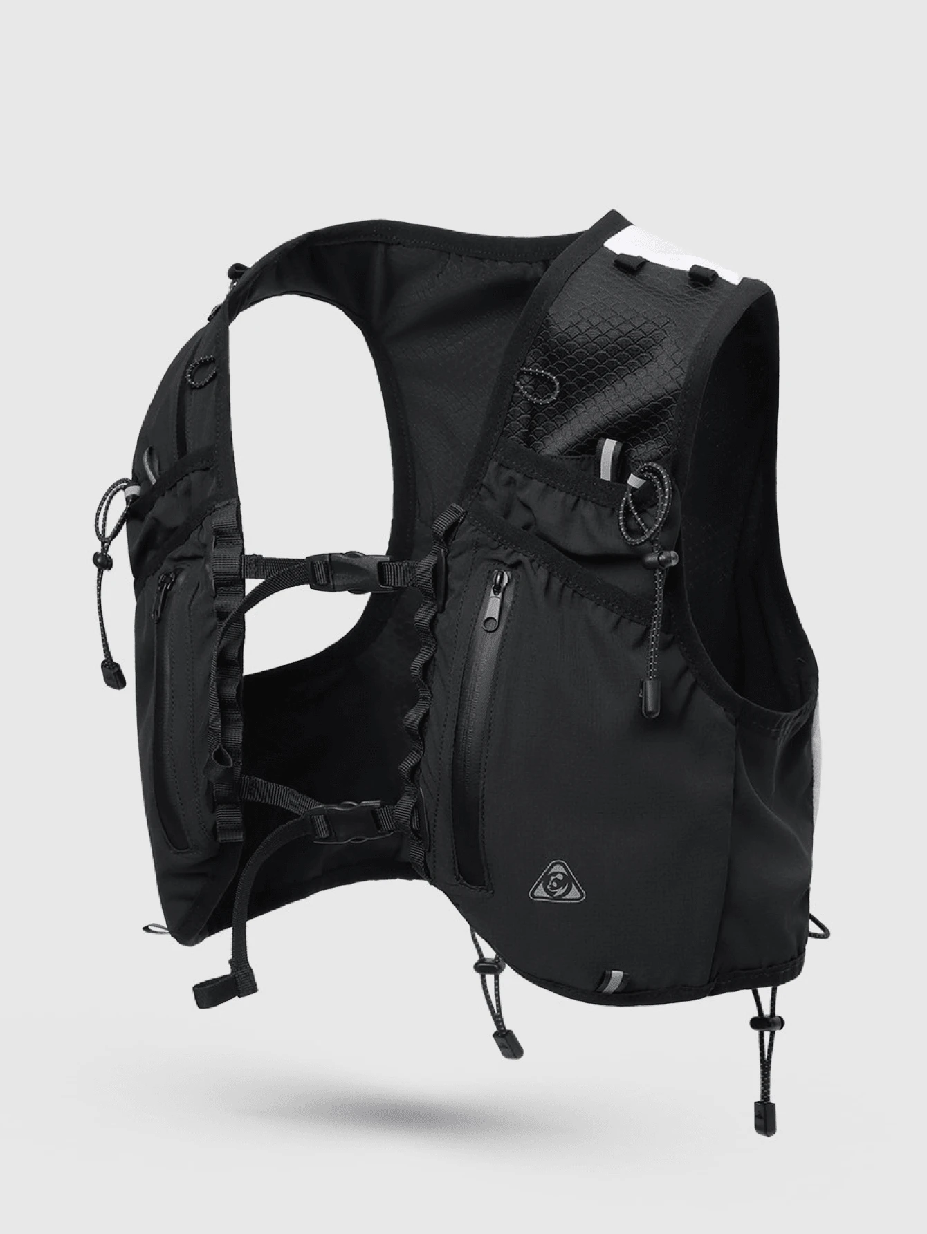 CAMEL CROWN Outdoor Running Backpack Trail Running Vest Marathon Vest Professional Outdoor Hiking Climbing Hydration Backpack - Phantom Black - View 1