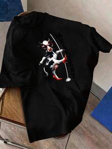Men T-Shirts - Black - View 5