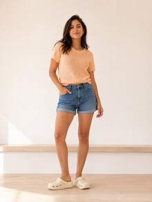 Women Clogs - Apricot - View 4