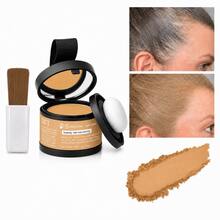 ikt Hairline Contour Powder Portable Hair Filler Powder With Built-In Sponge Brush, Suitable For Hairline, Sideburns And Sparse Areas On Top Of Head, Quickly Create Natural Thick Visual Effect, Unisex, Suitable For Daily Commute, Dating, Travel And Wig Styling, Hair Styling Tool - Multicolor - View 17