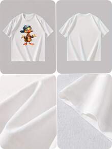 Men T-Shirts - 白色 - 查看 4