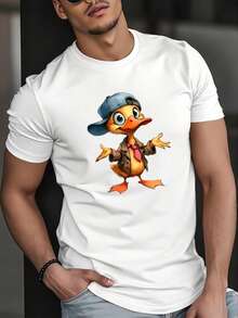 Men T-Shirts - 白色 - 查看 6