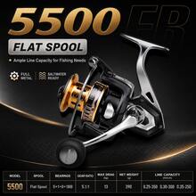 HASIDA HISTAR FB Full Metal Spinning Reel 10000 Zero Gap Design Saltwater Corrosion Resistant Long Cast Surf Reel Suitable For Sea Rod Anchor Fishing Offshore Saltwater Fishing - Black - View 11