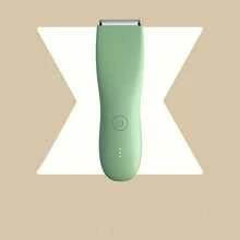 Recortadora de vello corporal eléctrica para mujer, afeitadora de bikini recargable por USB sin dolor, depiladora para mujer impermeable IPX6, adecuada para axilas, piernas, rostro y áreas íntimas, herramienta de cuidado personal portátil, uso diario en el hogar - Modelo actualizado - Ver 2
