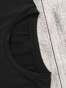 Men Outdoor Tees & Tanks - Black - View 3