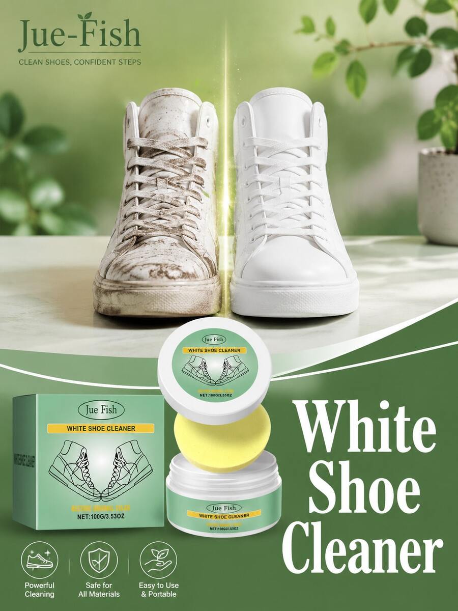 JUE FISH Shoe Cleaning - Mint Green - View 1