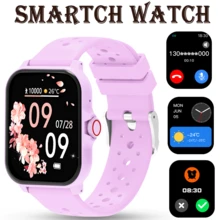 【Smart Watch】精選時尚男女運動智慧手錶，女款手錶，支援無線通話與訊息通知，計步器、卡路里、距離追蹤，運動模式，音樂控制，遠端拍照，鬧鐘提醒，多功能智慧手錶，男款手錶 - 查看 4