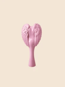 1 buah Sisir Pijat Bantalan Warna Matte Sayap Malaikat Premium dalam Kotak Hadiah, Cocok untuk Penataan Rambut Wanita, Sisir Bantalan Queen - Aneka warna 3 - View 12