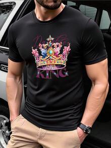 Men T-Shirts - 黑色 - 查看 1