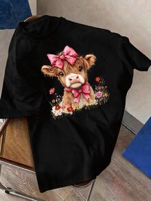 Men T-Shirts - 黑色 - 查看 5