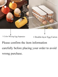 1pc Automatic Rolling Egg Dispenser Storage Box, 4-Tier Space-Saving Egg Rack, Holds 28 Eggs, Plastic Egg Storage Rack Suitable For Refrigerator, Countertop, Kitchen Cabinet - Multicolor 4 - View 4