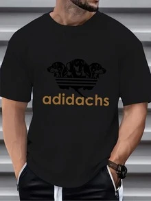 Men T-Shirts - 黑色 - 查看 3