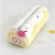 Cute Swiss Roll Pencil Case, Large Capacity Portable Storage Bag, Suitable For Commuting And Outings, Ideal For Back To School Season, School And Office, Perfect Back To School Gift For Classmates, Friends And Besties,Back To School - Multicolor - View 12