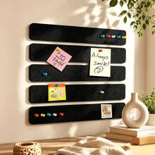5pcs Felt Memo Board With 35 Pins - Detachable Bulletin Board, Notice Board, Photo DIY Handmade Board, For Room Decoration, Party Photo Display, Surprise Announcement, Wall Storage, Suitable For Bedroom/Study/Living Room/Office/Classroom/Dormitory (1pc Without Pins) - Felt Board - View 3