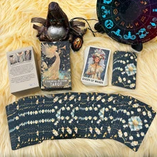 1 Set 78 Tarot Cards With Guide Manual, Complete Oracle Card Deck Suitable For Self-Exploration And Divination, Elegant Ethereal Artistic Tarot Set Suitable For Beginners And Collectors, Gift For Teens And Adults 14+ (Card Colors May Vary Slightly) - Multicolor - View 5