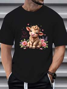 Men T-Shirts - Black - View 3