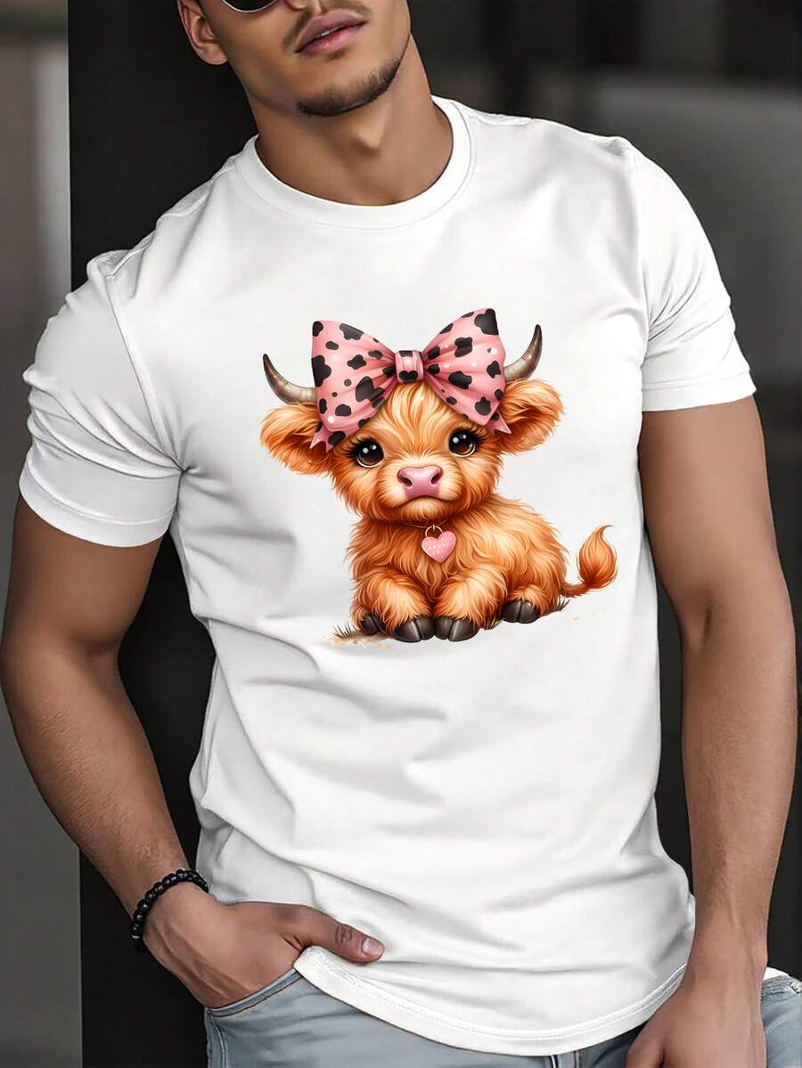 Men T-Shirts - 白色 - 查看 1