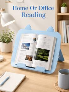Multifunctional Foldable Reading Stand, Suitable For Books, Smartphones, Tablets And Laptops, Ideal For Students Learning, Office Work, Travel, Can Stably Support Reading Materials And Devices - One Size - View 16
