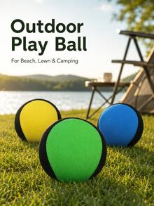Bouncing Water Ball Jumping Water Ball Beach Toy TPR Material Floating Pool Ball Suitable For Men And Women Outdoor Water Games Inflatable Pool Beach Toy Ocean Fun Beach Essential Accessory Summer Beach Party Fun Outdoor Sports Gift Pool Toy - Multicolor - View 12
