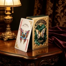 Butterfly Themed Playing Cards, Exquisite Design, Ultra-High Definition Printing, High-End Quality, Suitable For Family Gatherings And Friends Parties - Multicolor - View 2