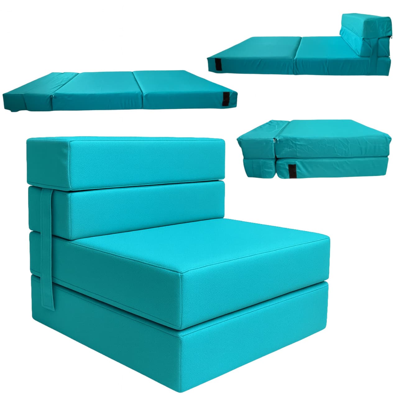 Futons - Cadet Blue - View 1