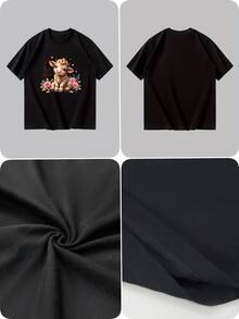 Men T-Shirts - Black - View 4