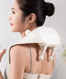 Haier Neck And Shoulder Massager Cervical Spine Massager Shoulder Trapezius Back Full Body Kneading Massage Practical Birthday Holiday Gift For Parents Boyfriend Girlfriend - View 8