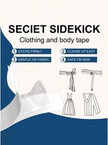36pcs Invisible Anti-Slip Breast Petals, Transparent Double-Sided Adhesive Tape, Multi-Functional Adhesive For Clothing And Body, Suitable For All Fabrics And Skin Types, Self-Adhesive Bra, Suitable For Various Outfits, Dresses, Lingerie, Etc. Ideal Gift Choice For Girlfriend. Perfect For Back To School Season, Halloween. - A - View 8