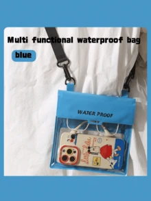 Large Capacity Waterproof Phone Pouch, Beach Crossbody Storage Bag, Touchscreen Underwater Photography Sealed Bag, Floating Waterproof Case - Multicolor - View 17