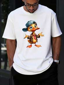 Men T-Shirts - 白色 - 查看 3