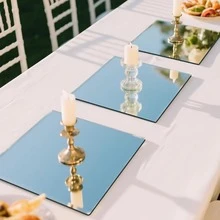 4pcs Round Acrylic Mirror Decorative Panels, Suitable For Wedding, Birthday, Anniversary, Christmas And Holiday Decoration, Can Be Used For Tabletop Decor, Multiple Scenes, Room Decoration And Mirror Material - Multiple Styles - View 2