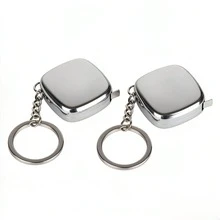 1pc/2pcs/3pcs Mini Tape Measure 200cm/78.74in Small Tape Measure Keychain Mini Tape Measure Laser Engraved Ruler Gift Ruler Waist Tape Outdoor Home Gift Giving Gift For Friends - Keychain Tape Measure - View 8