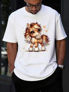Men T-Shirts - 白色 - 查看 3