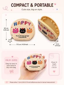 XD 12pcs/6pcs/3pcs/1pc Kids Dachshund Cartoon Print Coin Purse/Small Wallet, Multi-Functional Storage For Coins, Earphones, Access Cards/Multi-Functional Coin Small Wallet - Multicolor - View 6