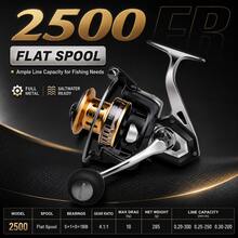 HASIDA HISTAR FB Full Metal Spinning Reel 10000 Zero Gap Design Saltwater Corrosion Resistant Long Cast Surf Reel Suitable For Sea Rod Anchor Fishing Offshore Saltwater Fishing - Black - View 8