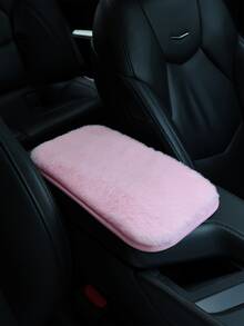 Car Seat Accessories, Car Armrest Box Pad, Plush Winter Warm Car Center Armrest Box Cover, Arm Pad, Universal Car Interior Decoration - Armrest Pad - View 2