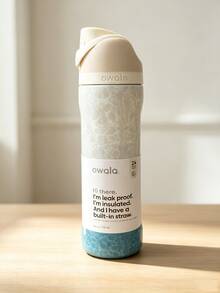 Owala 32oz/24oz Fruit Cup Highly Attractive Stainless Steel Insulated Tumbler Outdoor Portable Pop-Up Water Bottle Stainless Steel Insulated Tumbler Portable Sports Water Bottle With Straw Suitable For Sports, Travel And School Athletic Activities Water Bottle. , Good Sealing, Portable, Flip Lid Design, Perfect For Cold And Hot Drinks, Coffee And Frozen Beverages - Multicolor - View 5